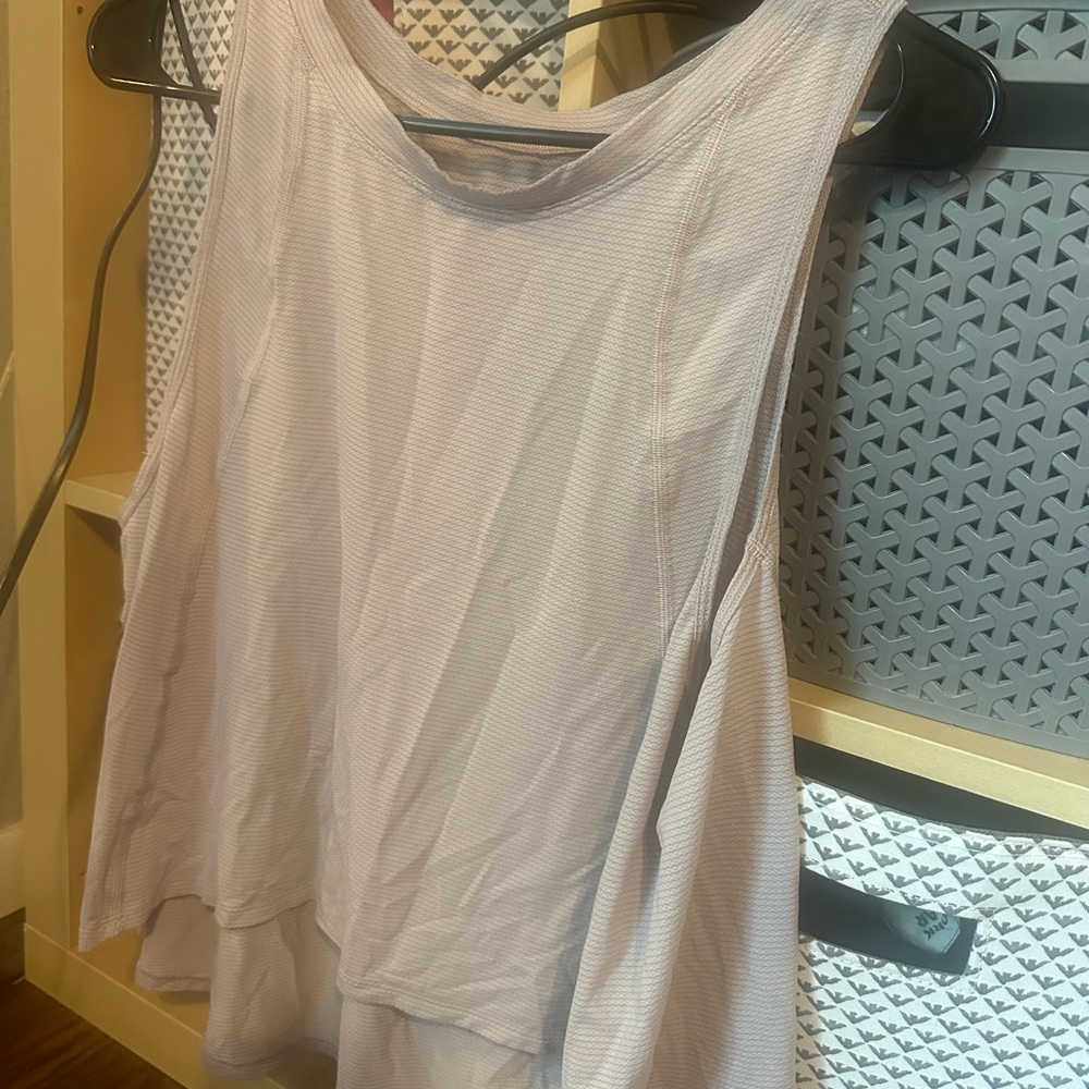 Lululemon Athletica Soft Pink Tank Top